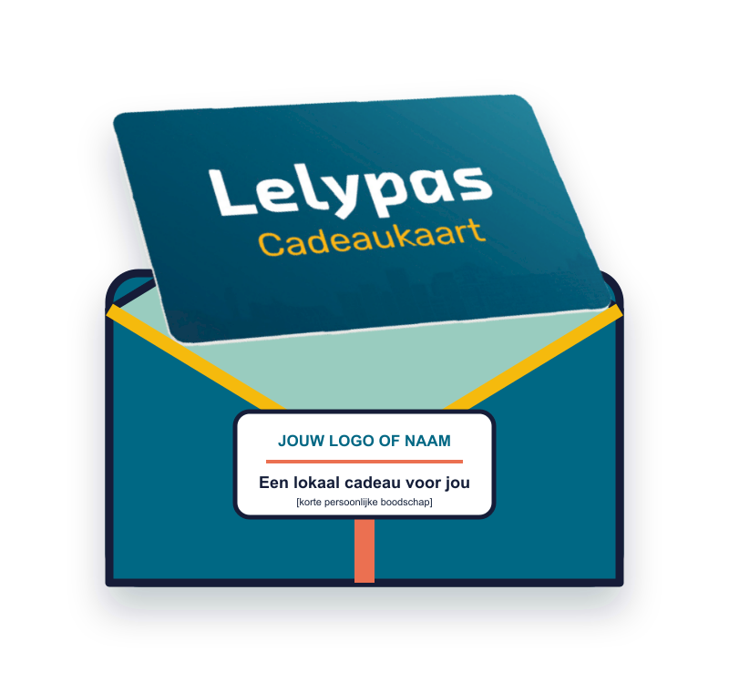 Lelypas Cadeaukaart in persoonlijke cadeauverpakking